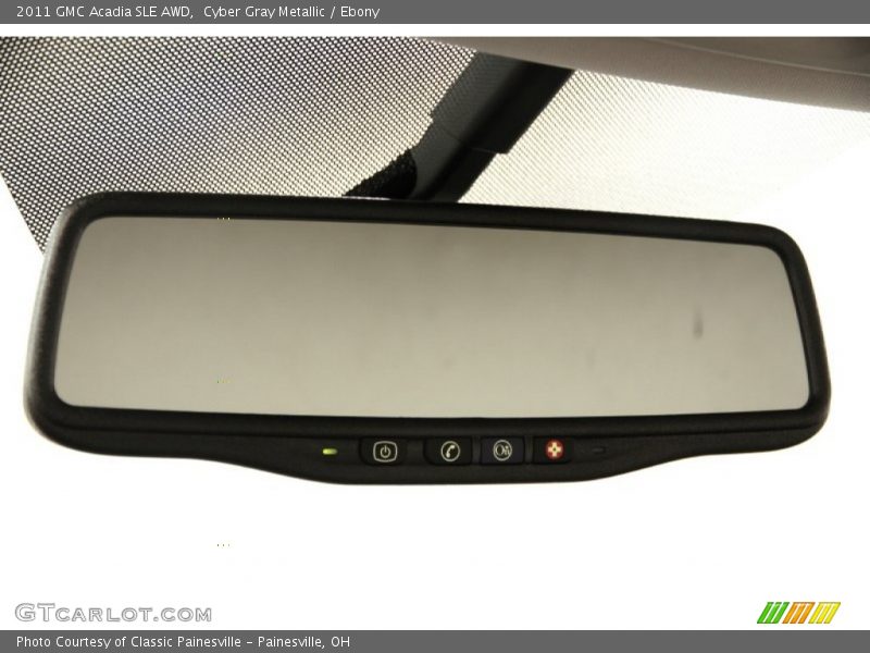 Cyber Gray Metallic / Ebony 2011 GMC Acadia SLE AWD