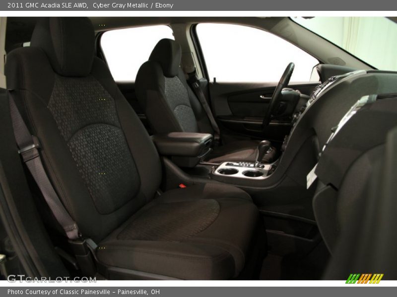 Cyber Gray Metallic / Ebony 2011 GMC Acadia SLE AWD
