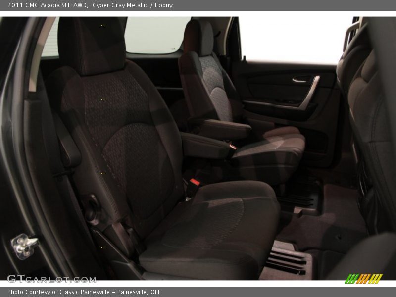 Cyber Gray Metallic / Ebony 2011 GMC Acadia SLE AWD