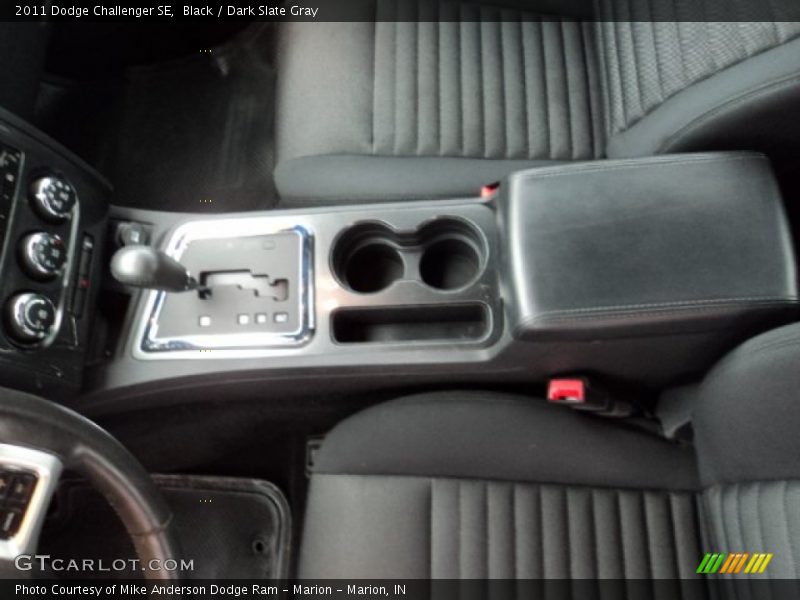 Black / Dark Slate Gray 2011 Dodge Challenger SE