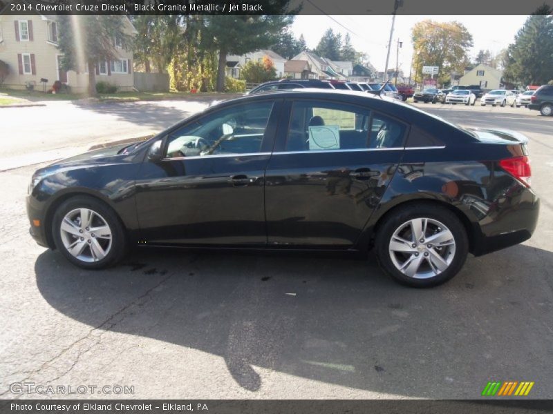 Black Granite Metallic / Jet Black 2014 Chevrolet Cruze Diesel