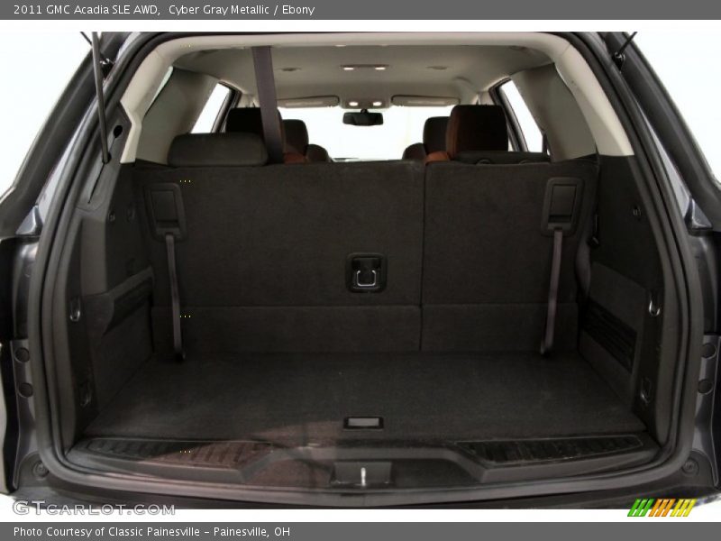 Cyber Gray Metallic / Ebony 2011 GMC Acadia SLE AWD