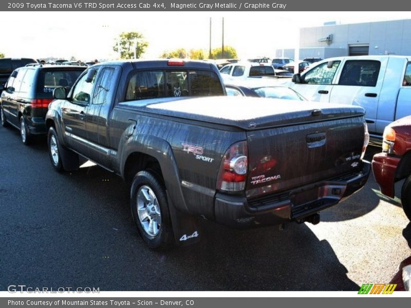 Magnetic Gray Metallic / Graphite Gray 2009 Toyota Tacoma V6 TRD Sport Access Cab 4x4