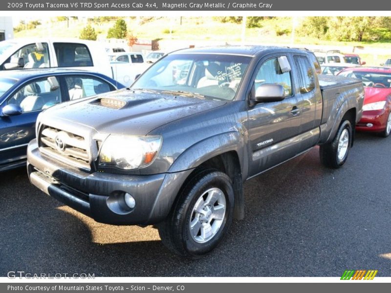 Magnetic Gray Metallic / Graphite Gray 2009 Toyota Tacoma V6 TRD Sport Access Cab 4x4