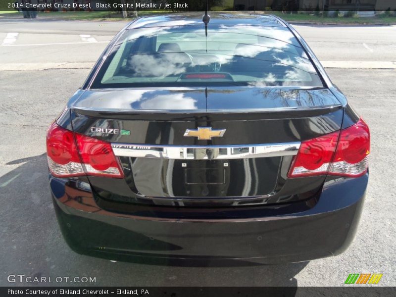 Black Granite Metallic / Jet Black 2014 Chevrolet Cruze Diesel