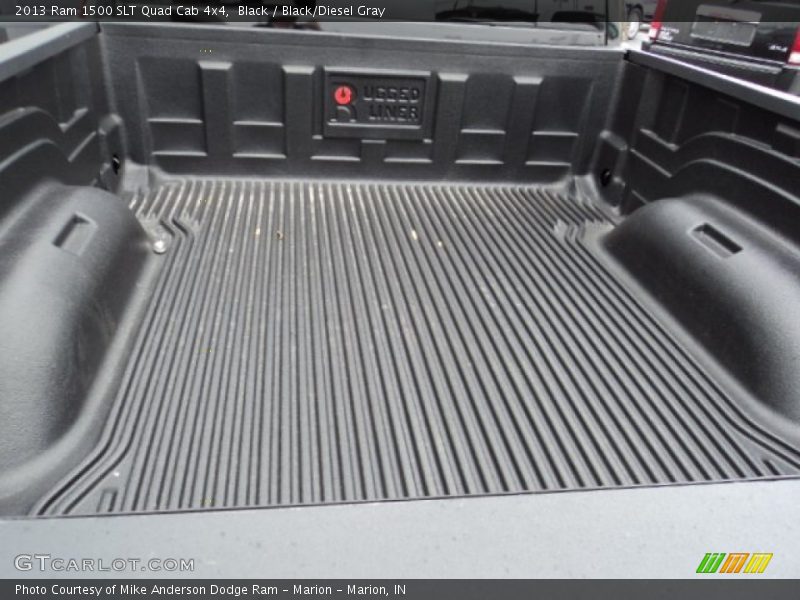 Black / Black/Diesel Gray 2013 Ram 1500 SLT Quad Cab 4x4