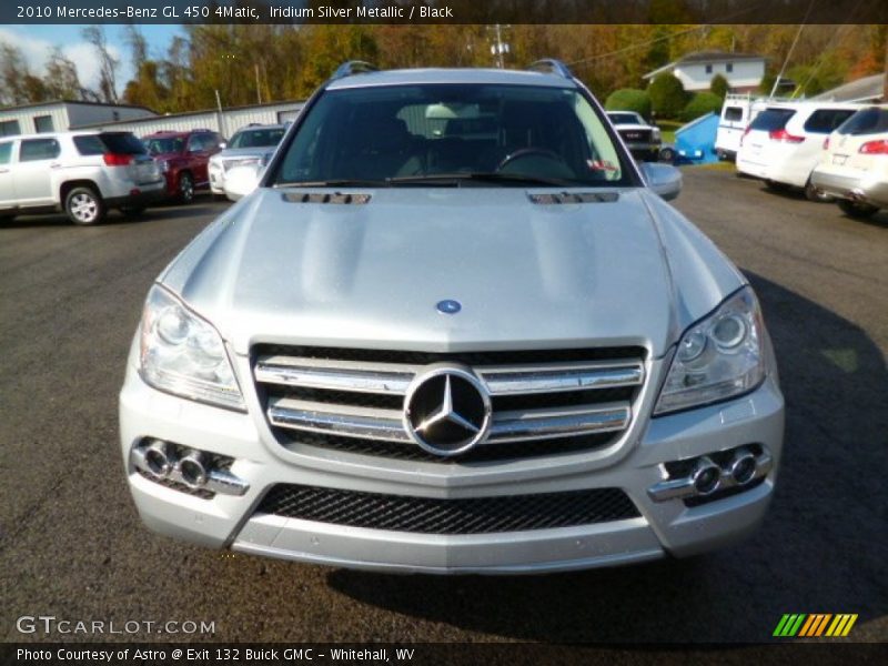 Iridium Silver Metallic / Black 2010 Mercedes-Benz GL 450 4Matic
