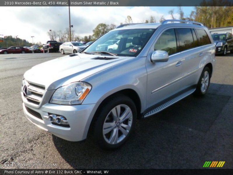 Iridium Silver Metallic / Black 2010 Mercedes-Benz GL 450 4Matic