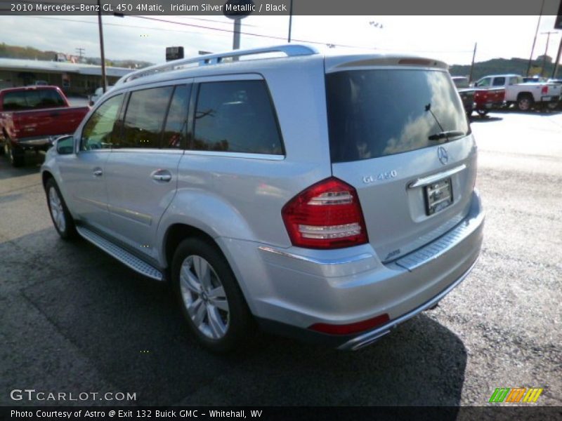 Iridium Silver Metallic / Black 2010 Mercedes-Benz GL 450 4Matic
