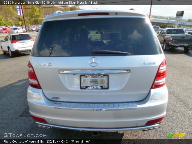 Iridium Silver Metallic / Black 2010 Mercedes-Benz GL 450 4Matic