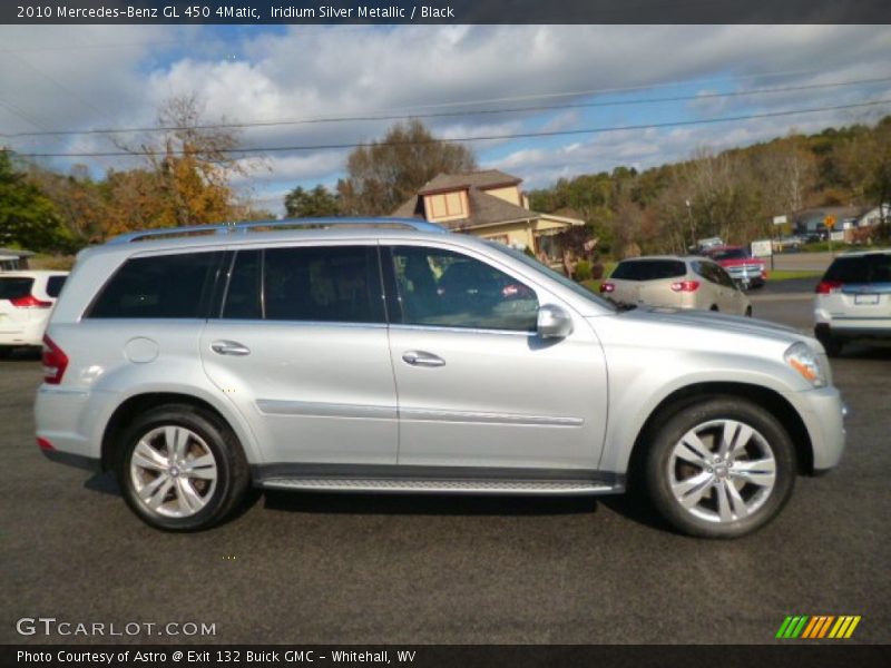Iridium Silver Metallic / Black 2010 Mercedes-Benz GL 450 4Matic