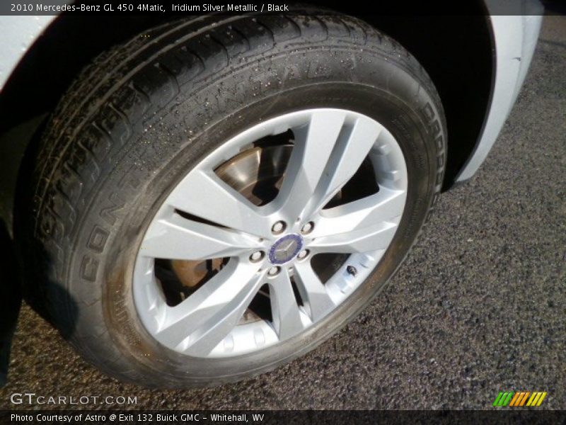 Iridium Silver Metallic / Black 2010 Mercedes-Benz GL 450 4Matic