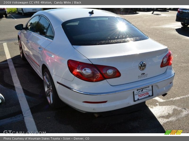 Candy White / Black 2009 Volkswagen CC VR6 4Motion