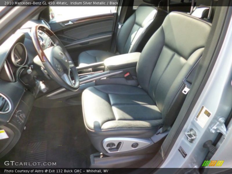 Iridium Silver Metallic / Black 2010 Mercedes-Benz GL 450 4Matic