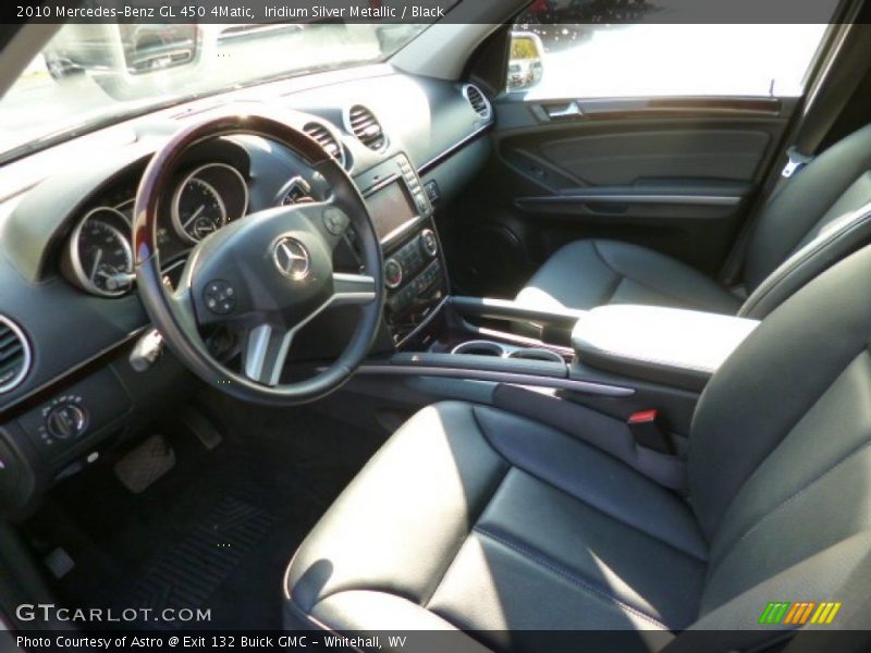 Iridium Silver Metallic / Black 2010 Mercedes-Benz GL 450 4Matic