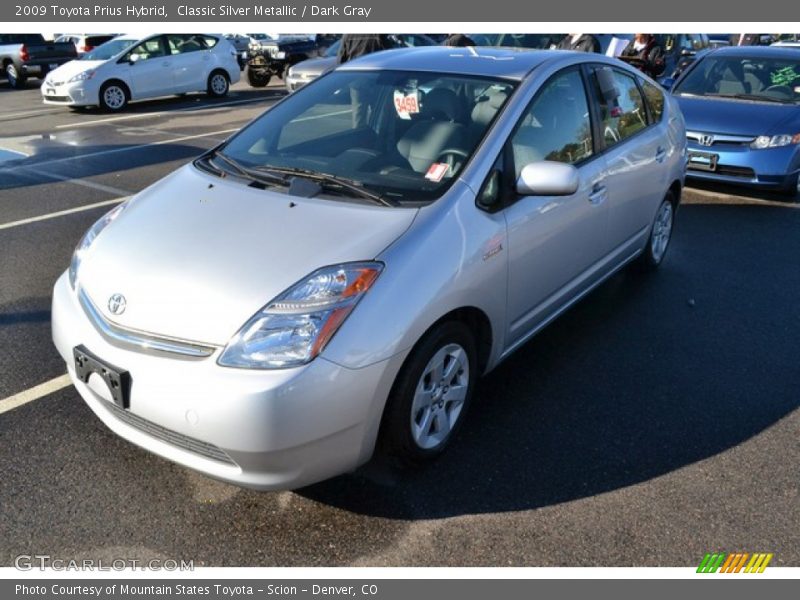 Classic Silver Metallic / Dark Gray 2009 Toyota Prius Hybrid