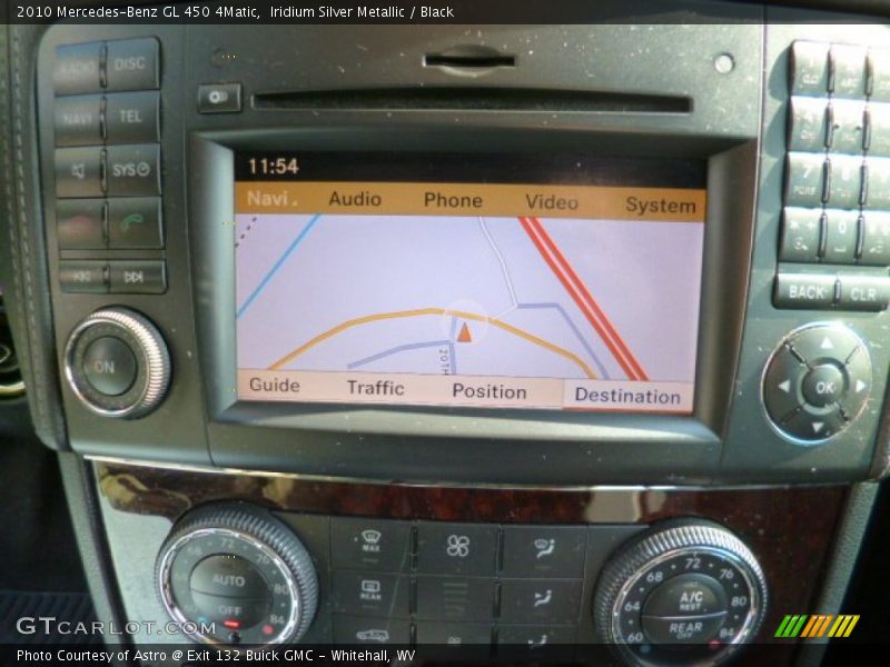 Iridium Silver Metallic / Black 2010 Mercedes-Benz GL 450 4Matic
