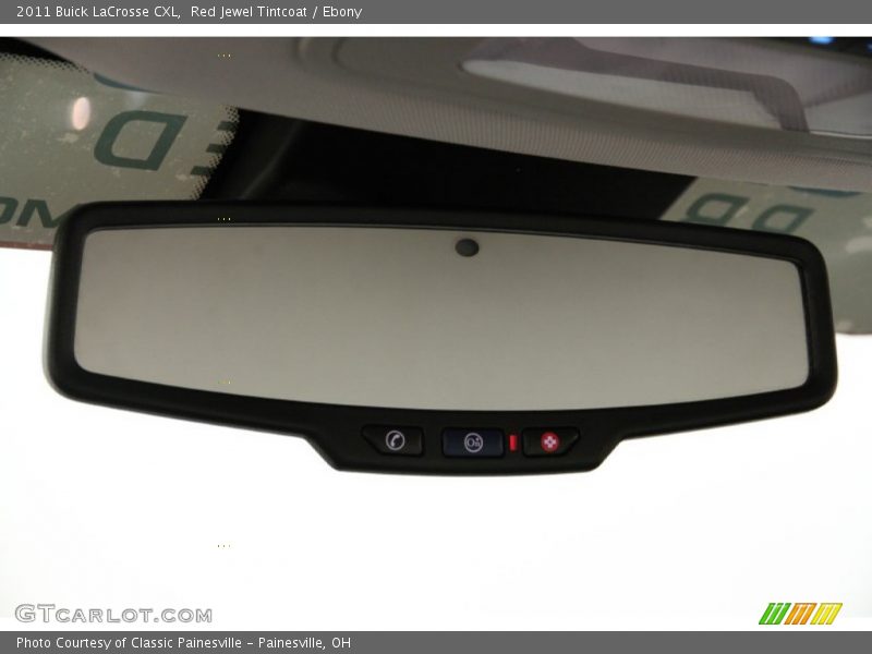 Red Jewel Tintcoat / Ebony 2011 Buick LaCrosse CXL