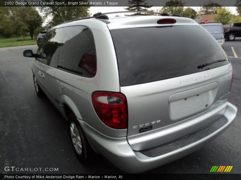 Bright Silver Metallic / Taupe 2002 Dodge Grand Caravan Sport