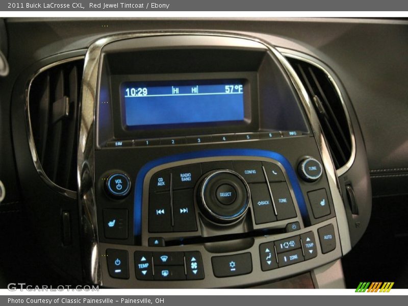 Red Jewel Tintcoat / Ebony 2011 Buick LaCrosse CXL