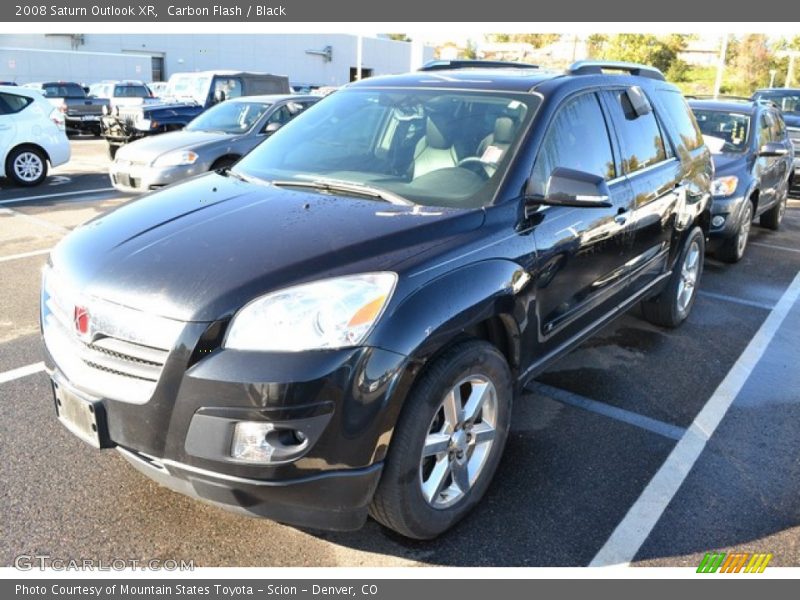 Carbon Flash / Black 2008 Saturn Outlook XR