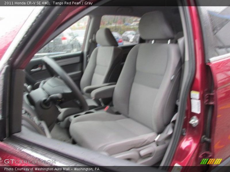 Tango Red Pearl / Gray 2011 Honda CR-V SE 4WD