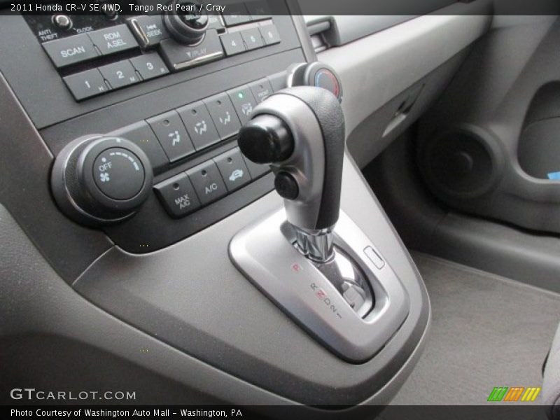 Tango Red Pearl / Gray 2011 Honda CR-V SE 4WD