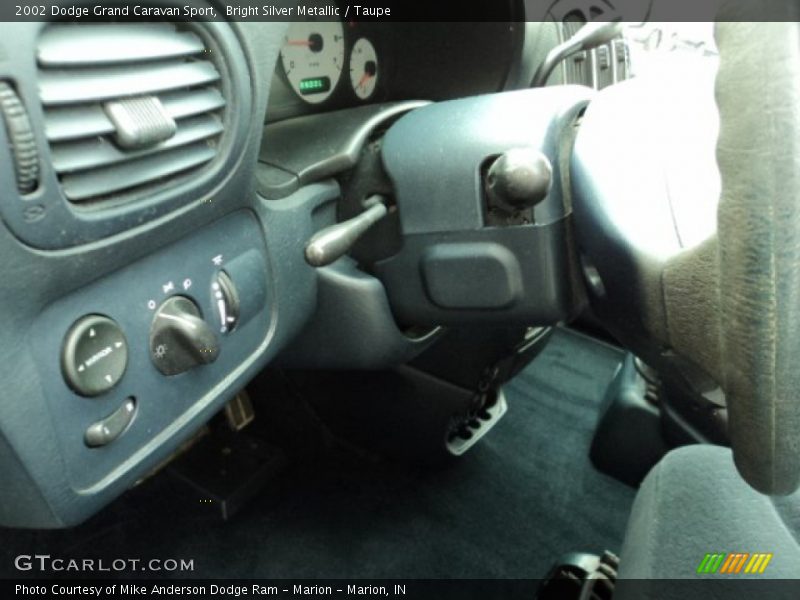 Bright Silver Metallic / Taupe 2002 Dodge Grand Caravan Sport