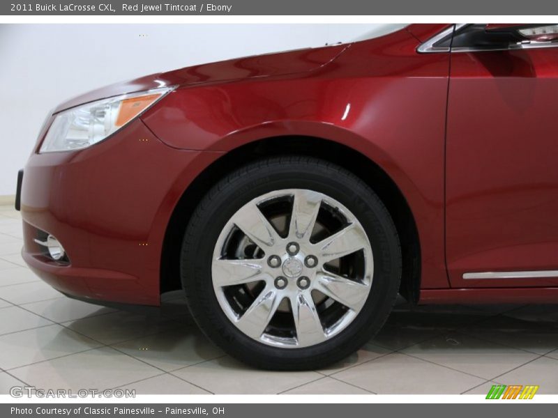 Red Jewel Tintcoat / Ebony 2011 Buick LaCrosse CXL