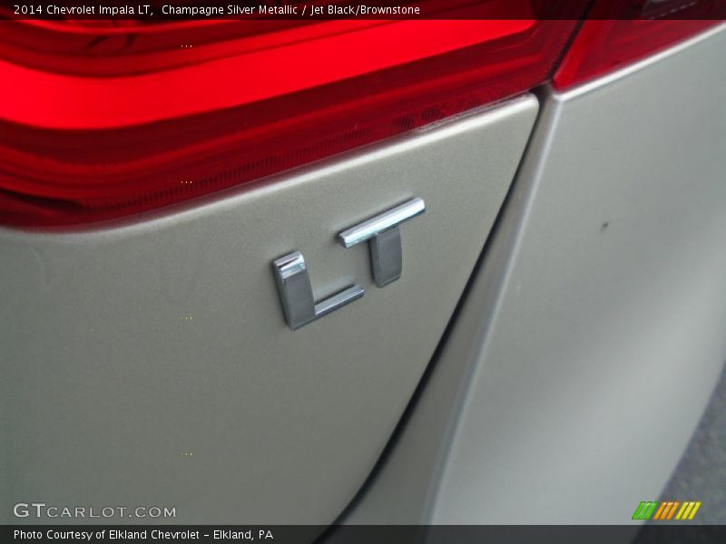Champagne Silver Metallic / Jet Black/Brownstone 2014 Chevrolet Impala LT
