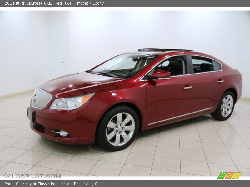 Red Jewel Tintcoat / Ebony 2011 Buick LaCrosse CXL