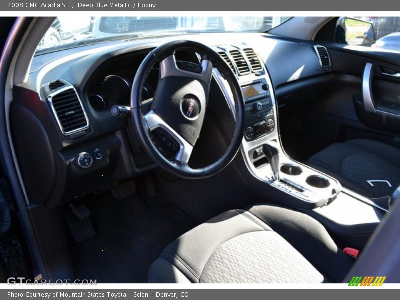 Deep Blue Metallic / Ebony 2008 GMC Acadia SLE