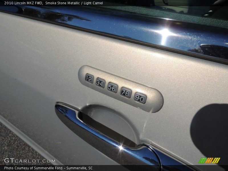 Smoke Stone Metallic / Light Camel 2010 Lincoln MKZ FWD