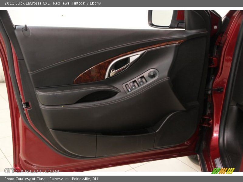 Red Jewel Tintcoat / Ebony 2011 Buick LaCrosse CXL