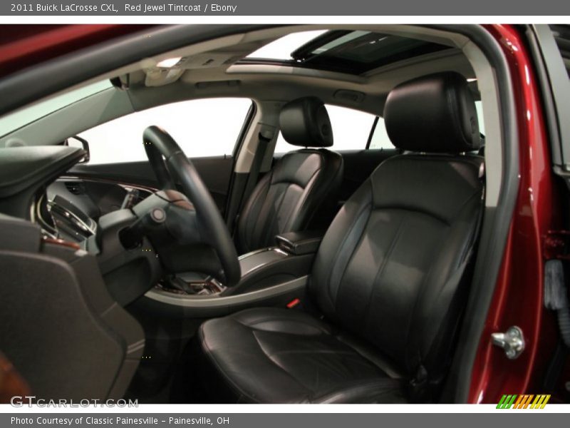 Red Jewel Tintcoat / Ebony 2011 Buick LaCrosse CXL