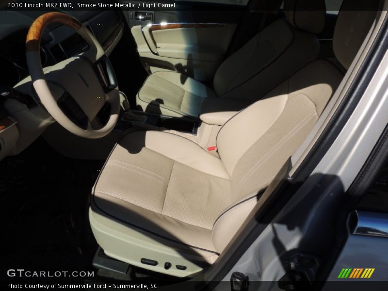 Smoke Stone Metallic / Light Camel 2010 Lincoln MKZ FWD