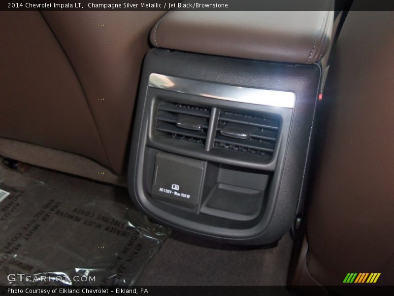 Champagne Silver Metallic / Jet Black/Brownstone 2014 Chevrolet Impala LT