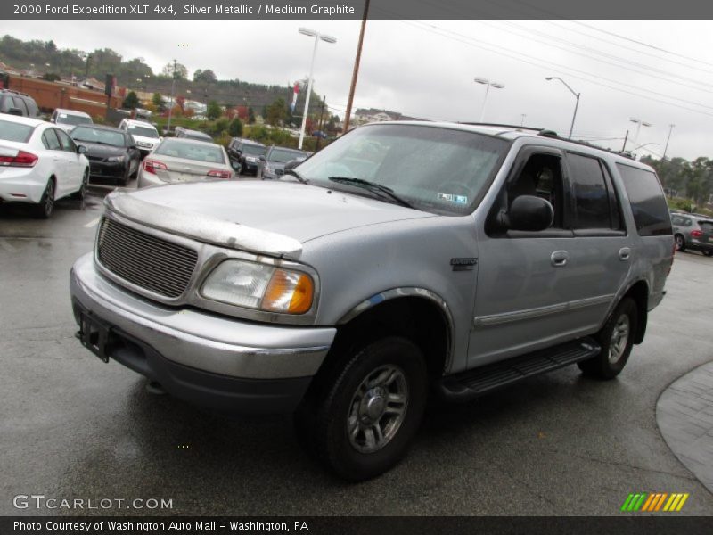 Silver Metallic / Medium Graphite 2000 Ford Expedition XLT 4x4