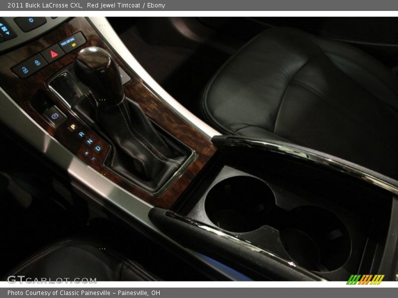 Red Jewel Tintcoat / Ebony 2011 Buick LaCrosse CXL
