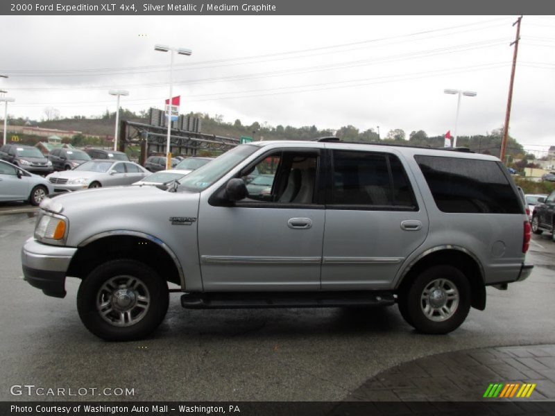 Silver Metallic / Medium Graphite 2000 Ford Expedition XLT 4x4