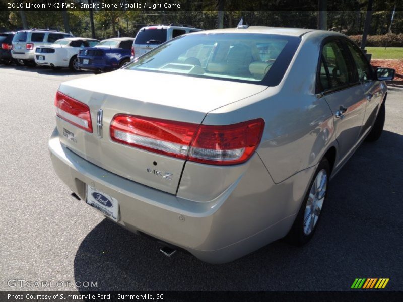 Smoke Stone Metallic / Light Camel 2010 Lincoln MKZ FWD