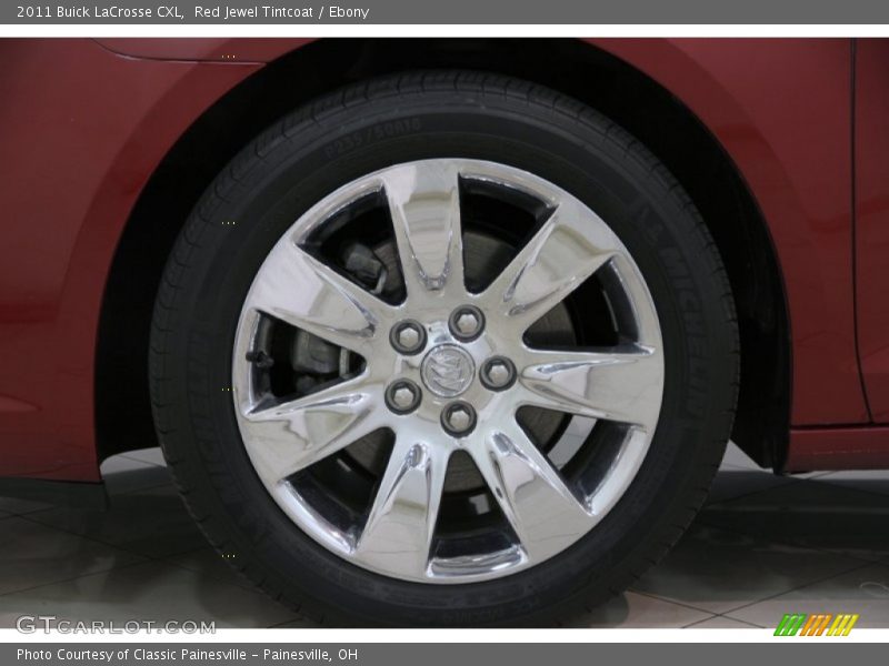 Red Jewel Tintcoat / Ebony 2011 Buick LaCrosse CXL