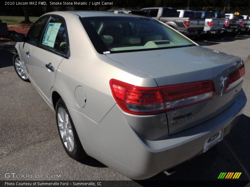 Smoke Stone Metallic / Light Camel 2010 Lincoln MKZ FWD