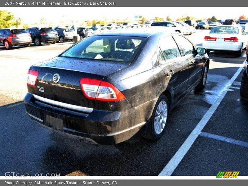 Black Ebony / Dark Charcoal 2007 Mercury Milan I4 Premier
