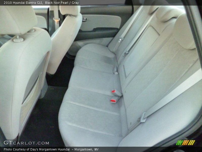 Black Noir Pearl / Gray 2010 Hyundai Elantra GLS