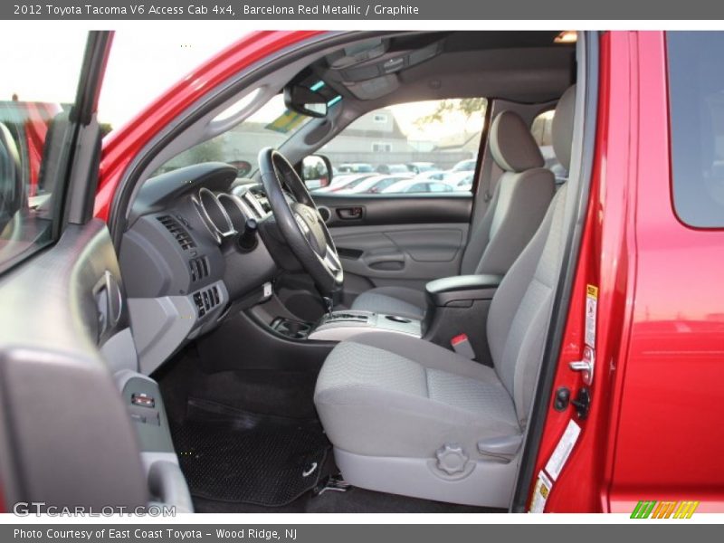 Barcelona Red Metallic / Graphite 2012 Toyota Tacoma V6 Access Cab 4x4