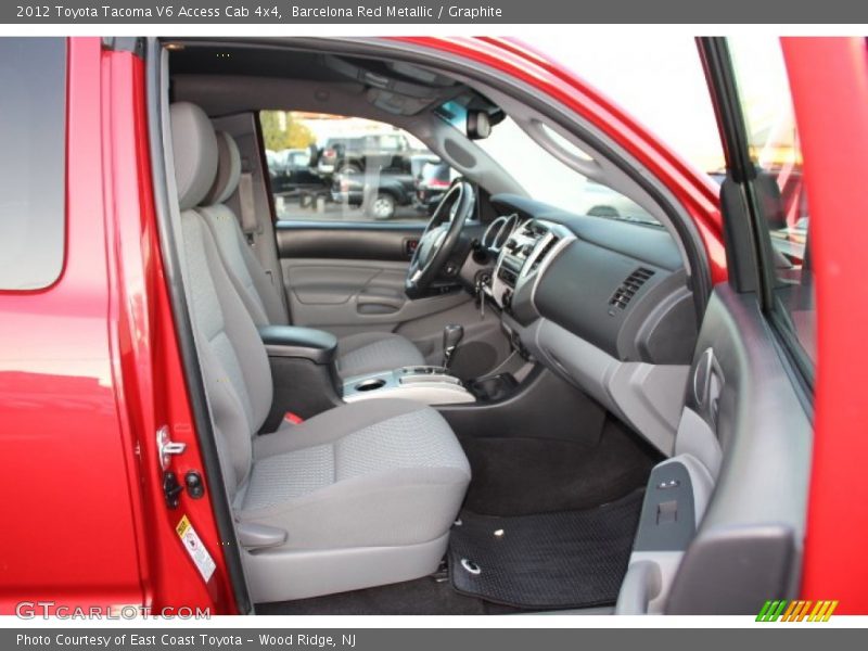 Barcelona Red Metallic / Graphite 2012 Toyota Tacoma V6 Access Cab 4x4