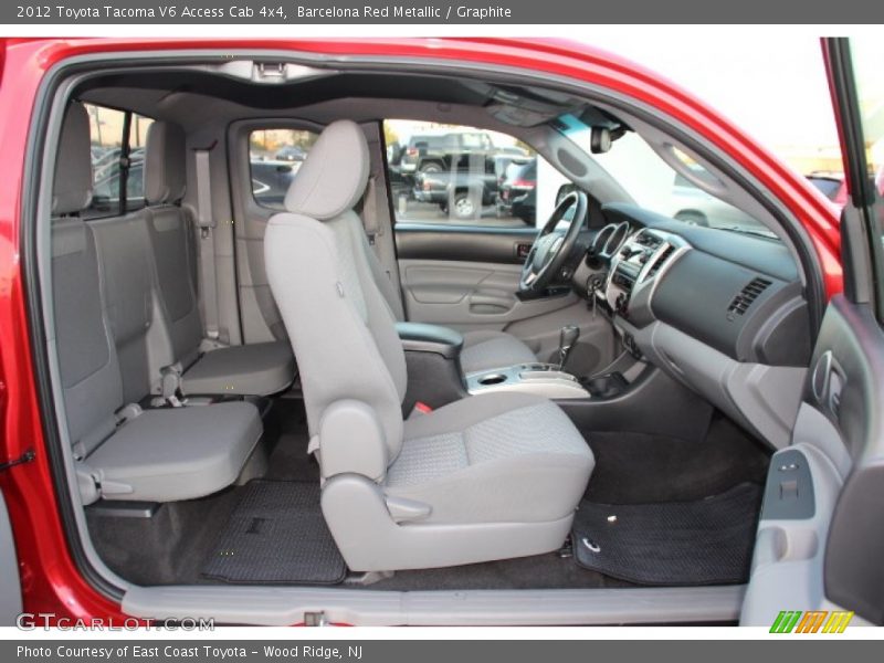 Barcelona Red Metallic / Graphite 2012 Toyota Tacoma V6 Access Cab 4x4