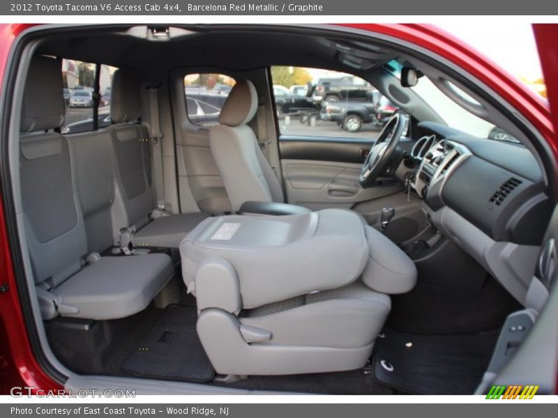 Barcelona Red Metallic / Graphite 2012 Toyota Tacoma V6 Access Cab 4x4