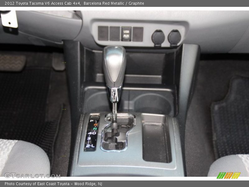 Barcelona Red Metallic / Graphite 2012 Toyota Tacoma V6 Access Cab 4x4